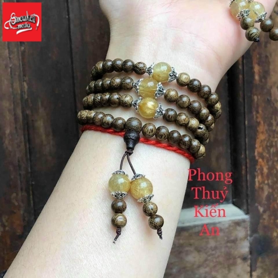 Vòng trầm hợp mệnh 108 hạt